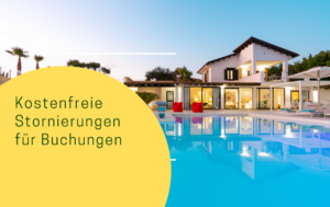 Kostenfreie Stornierungen für Buchungen Cilento