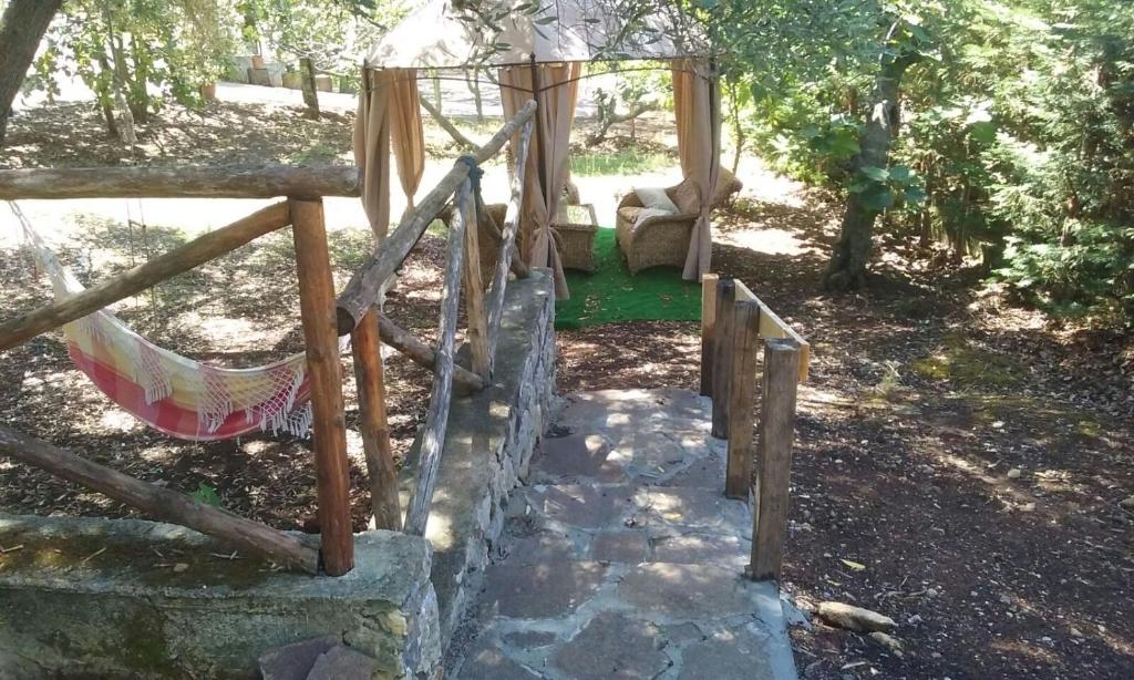 Garten Ferienhaus Cilento