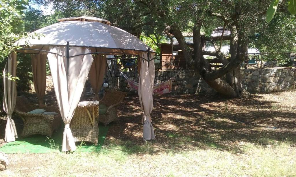 Garten Ferienhaus Cilento